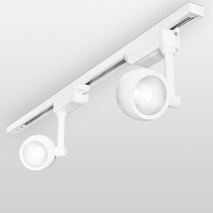 Трековый светодиодный светильник для однофазного шинопровода Oriol белый 12W 4200K LTB48 - купить Трековые светильники по цене 1450.0