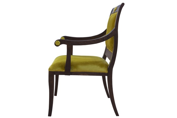 Полукресло Figeras с деревянными подлокотниками - лучшие Интерьерные кресла в INMYROOM