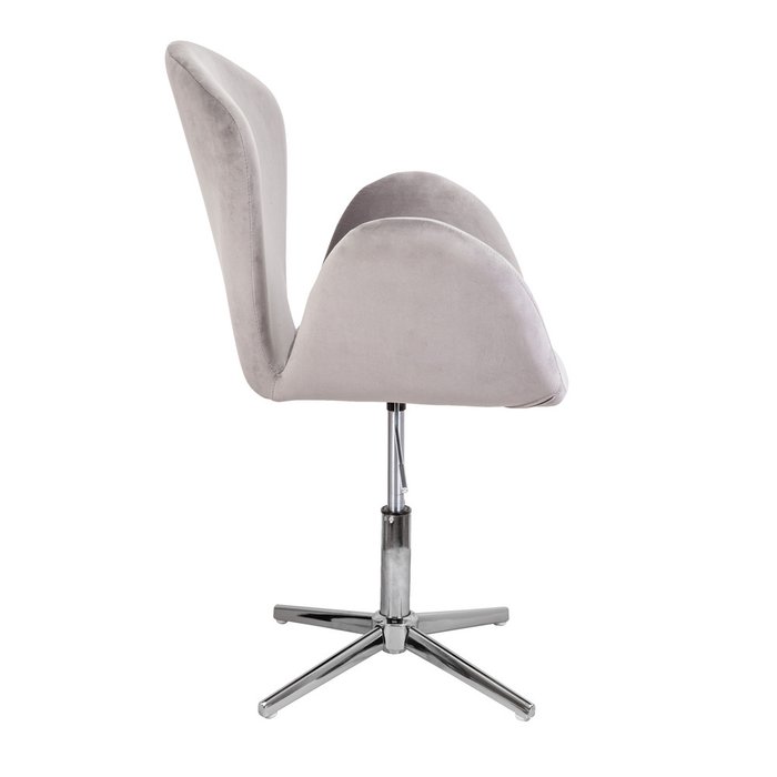 Кресло поворотное Toronto серого цвета - лучшие Интерьерные кресла в INMYROOM