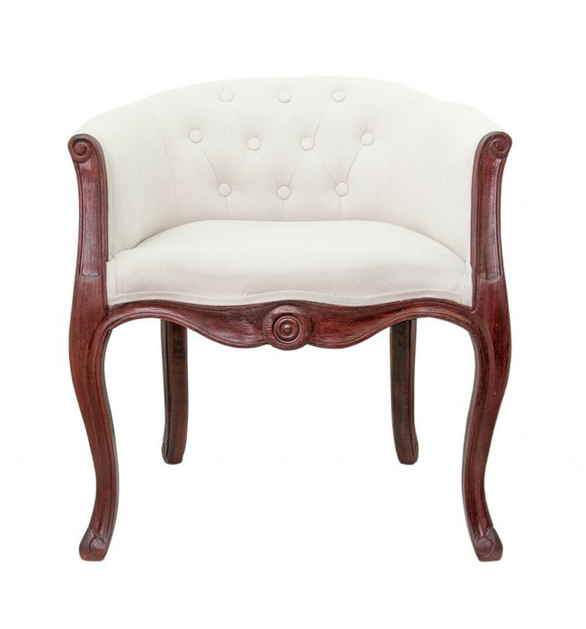 Кресло Kandy beige classic с обивкой из льна Кресло Kandy beige classic с обивкой из льна