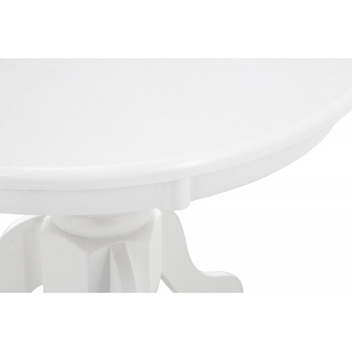 Журнальный стол Round white белого цвета - лучшие Журнальные столики в INMYROOM