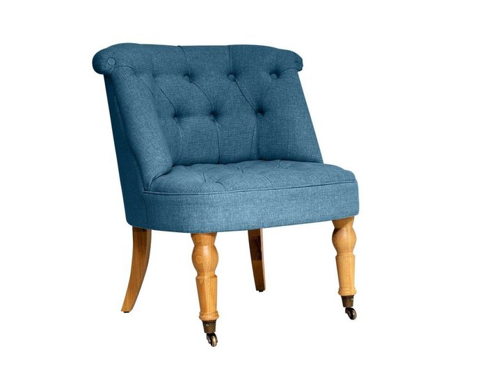 Кресло Visconte синего цвета
