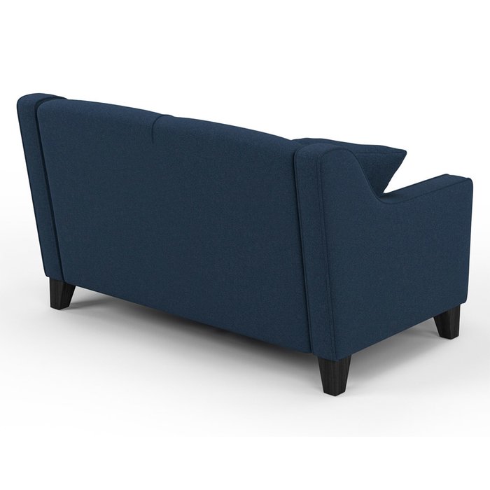  Диван двухместный Halston MT синего цвета - лучшие Прямые диваны в INMYROOM