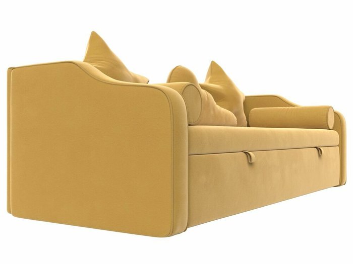 Детский диван-кровать Рико желтого цвета - лучшие Прямые диваны в INMYROOM