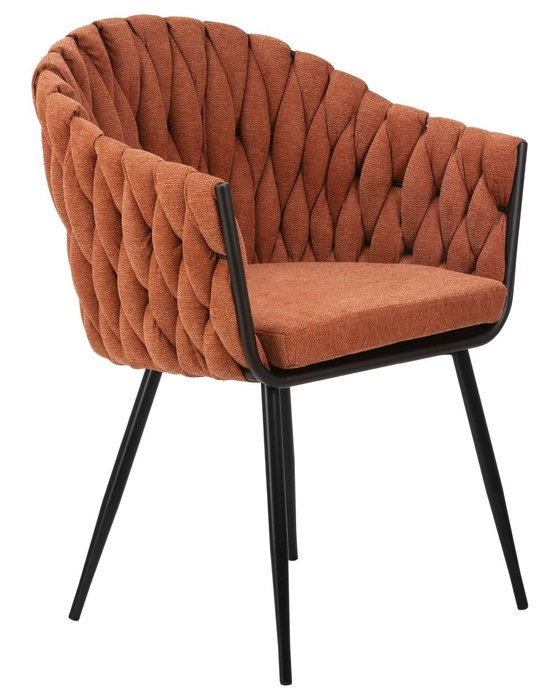 Стул обеденный Matilda оранжевого цвета - купить Обеденные стулья по цене 13970.0