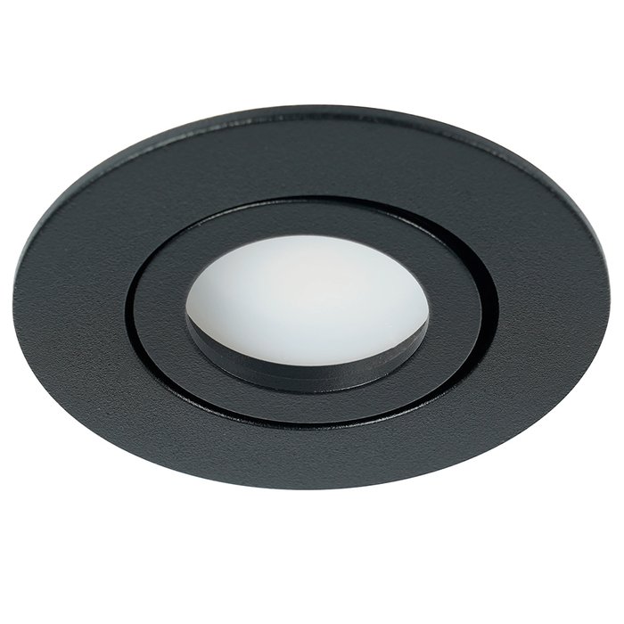 Встраиваемый светильник DL1101 51947 (металл, цвет черный)