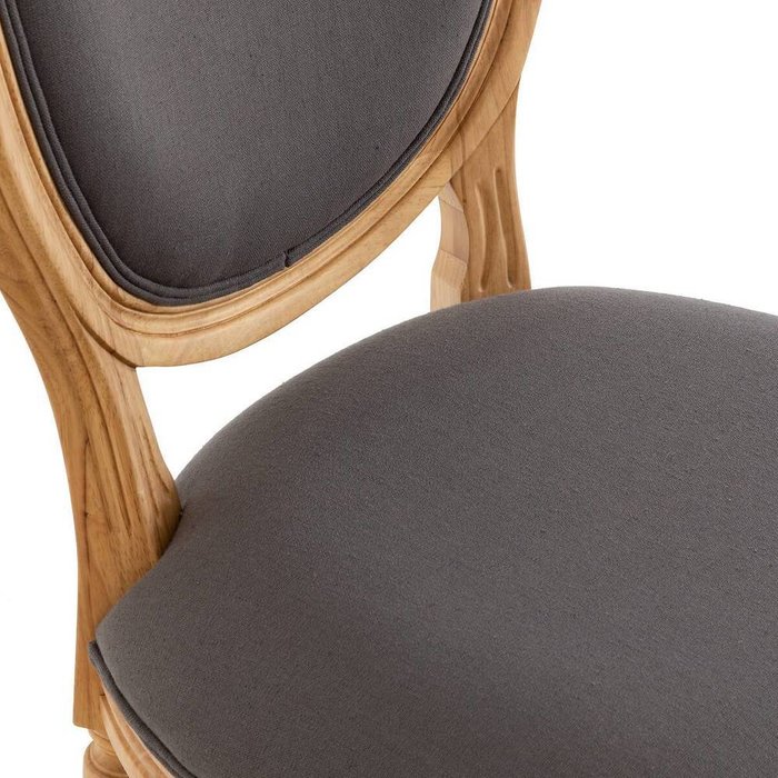 Комплект из двух стульев Nottingham серого цвета - лучшие Обеденные стулья в INMYROOM