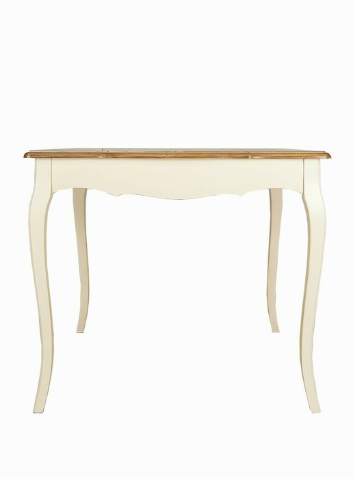 Квадратный обеденный стол Leontina ело-коричневого цвета - лучшие Обеденные столы в INMYROOM