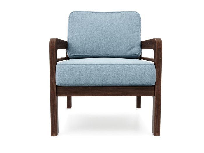 Кресло Бергер голубого цвета - купить Интерьерные кресла по цене 19990.0