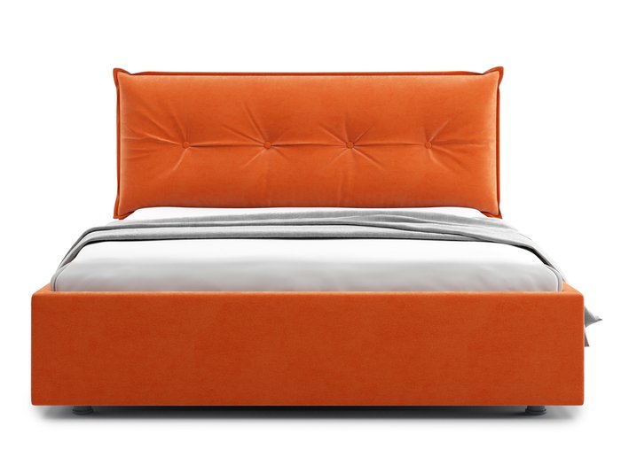 Кровать Cedrino 180х200 оранжевого цвета с подъемным механизмом  - купить Кровати для спальни по цене 45800.0