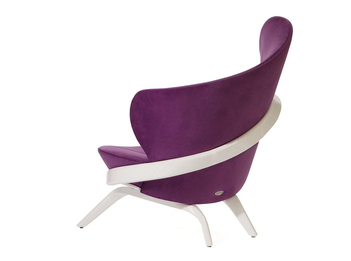 Кресло Apriori А фиолетового цвета - лучшие Интерьерные кресла в INMYROOM