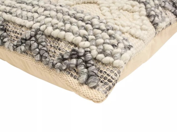 Чехол на подушку Infini 45х45 серо-бежевого цвета - купить Чехлы для подушек по цене 1790.0
