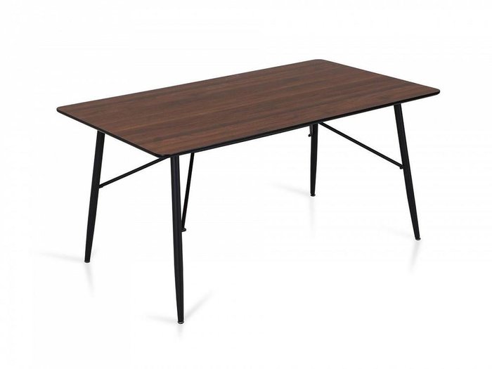 Обеденный стол Frame с темно-коричневой столешницей  - лучшие Обеденные столы в INMYROOM