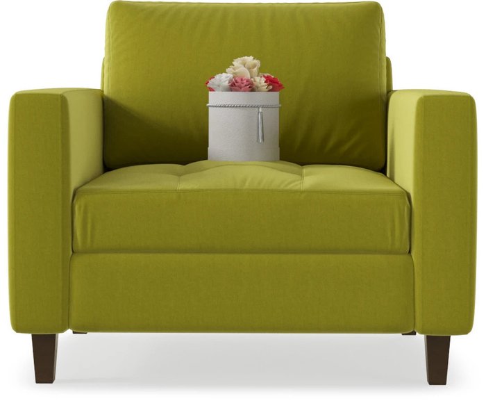 Кресло Geradine зеленого цвета - купить Интерьерные кресла по цене 19285.0