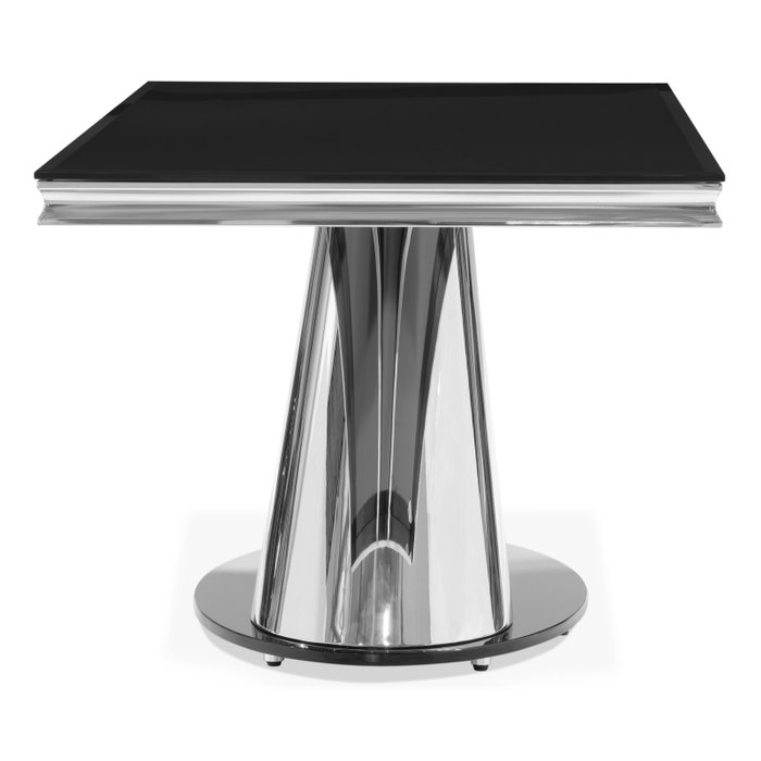 Обеденный стол Kolonel с черной столешницей - лучшие Обеденные столы в INMYROOM