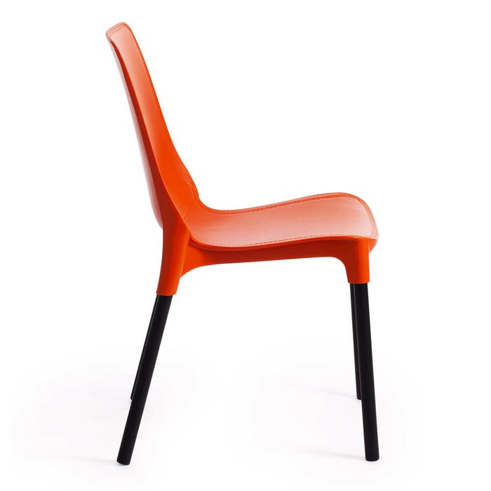 Стул Genius оранжевого цвета - купить Обеденные стулья по цене 3330.0