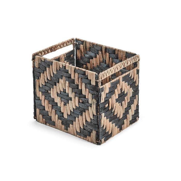 Коробка Woody drawer diamont из натурального волокна