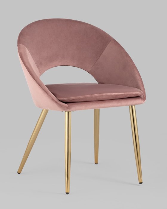 Стул Кензи пыльно-розового цвета - купить Обеденные стулья по цене 11990.0