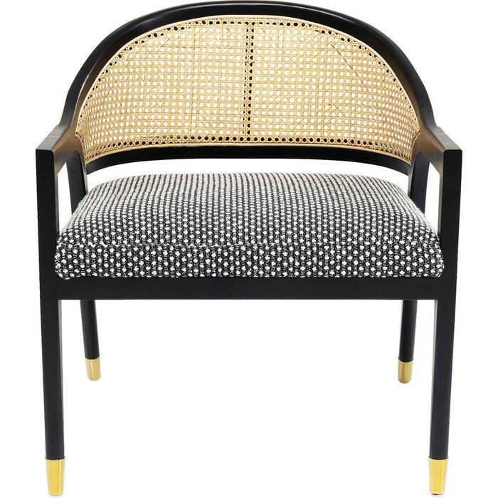 Стул мягкий с подлокотниками Horizon серого цвета - лучшие Обеденные стулья в INMYROOM