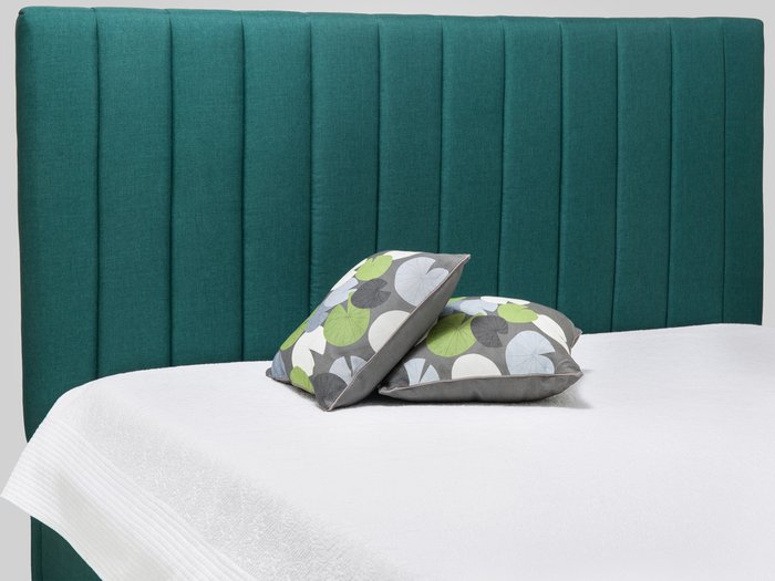 Кровать с подъемным механизмом зеленого цвета 180x200 - лучшие Кровати для спальни в INMYROOM