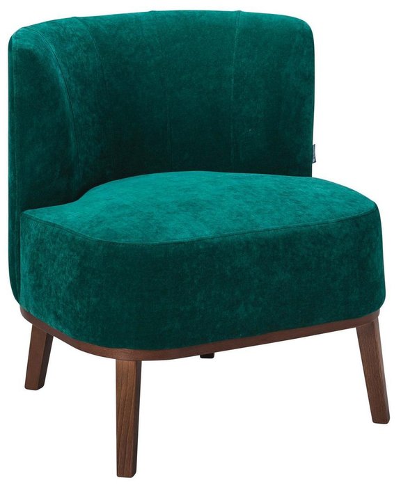 Кресло Шафран зеленого цвета