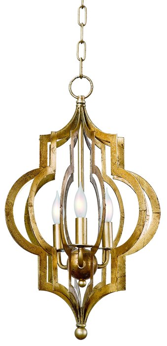 Hampton Lighting Светильник Pattern makers GOLD Chandelier small