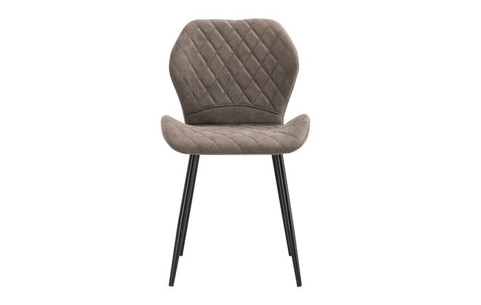 Обеденный стул Lara серого цвета - купить Обеденные стулья по цене 8300.0