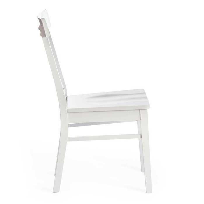 Комплект из двух стульев Retro белого цвета - лучшие Обеденные стулья в INMYROOM