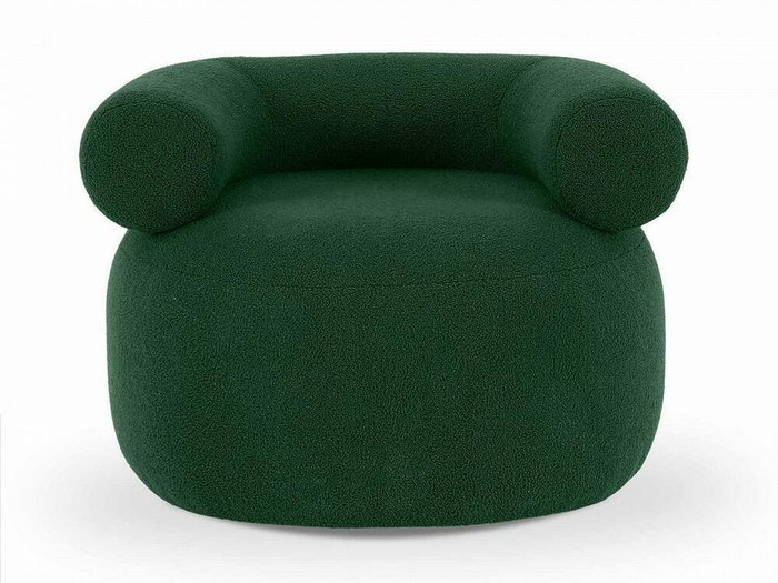 Кресло вращающееся Tirella темно-зеленого цвета - купить Интерьерные кресла по цене 63900.0