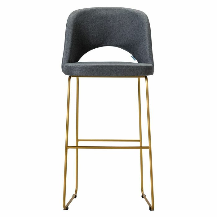 Барный стул Lars темно-серого цвета - купить Барные стулья по цене 12190.0
