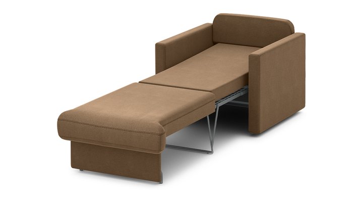 Кресло-кровать Стелф 2 коричневого цвета - купить Интерьерные кресла по цене 36900.0