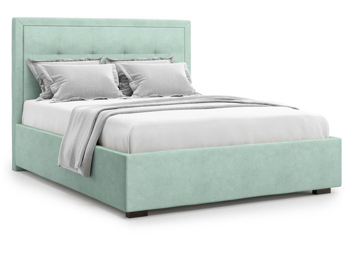 Кровать Komo 160х200 мятного цвета - купить Кровати для спальни по цене 36000.0