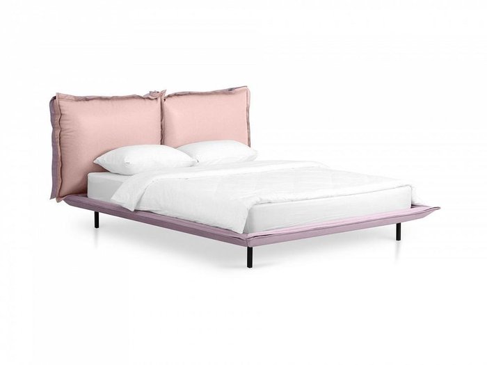 Кровать Barcelona 160х200 розово-лилового цвета - купить Кровати для спальни по цене 109800.0