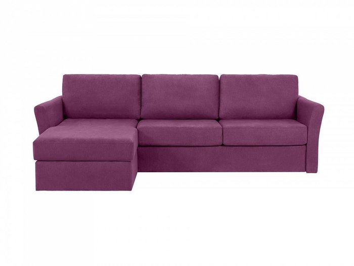 Угловой диван-кровать Peterhof пурпурного цвета