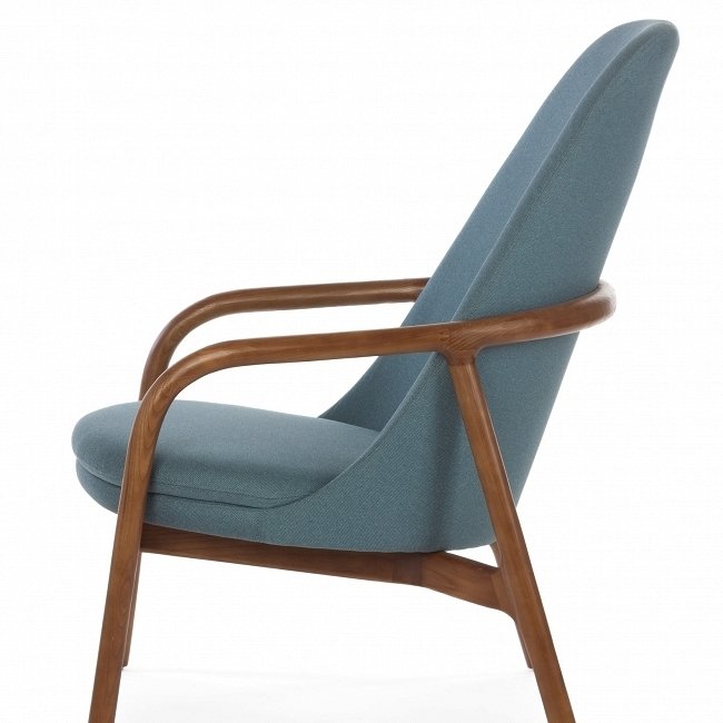Кресло Unido синего цвета - купить Интерьерные кресла по цене 35844.0
