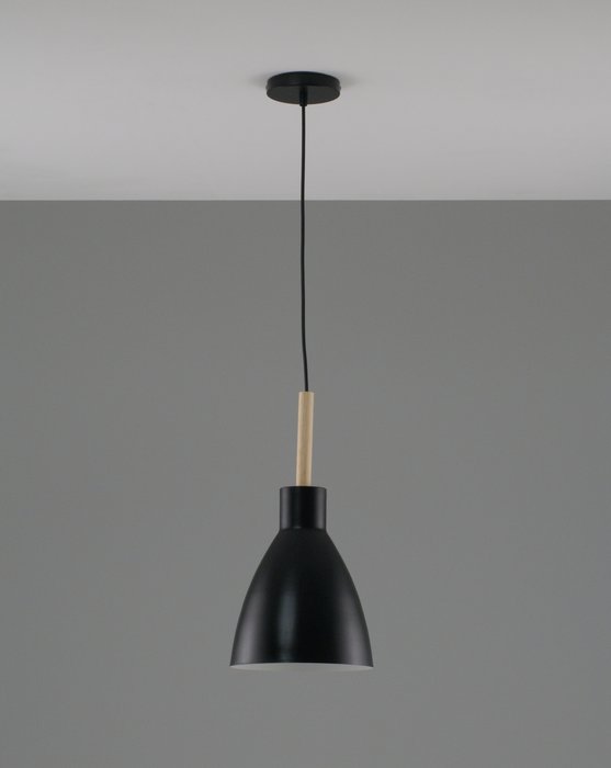Подвесной светильник Toni черного цвета - купить Подвесные светильники по цене 5090.0