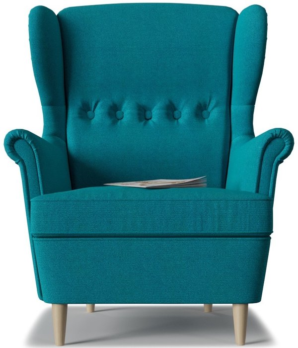 Кресло Торн Azur голубого цвета - купить Интерьерные кресла по цене 15550.0