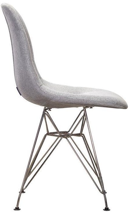 Стул Fides светло-серого цвета - лучшие Обеденные стулья в INMYROOM