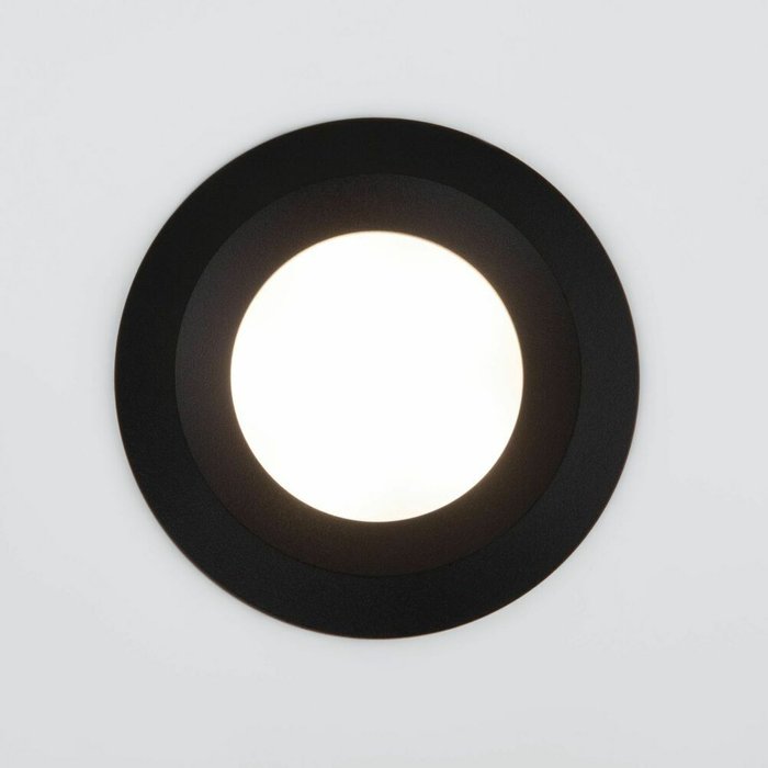 Встраиваемый точечный светильник 110 MR16 черный Dial - лучшие Встраиваемые споты в INMYROOM