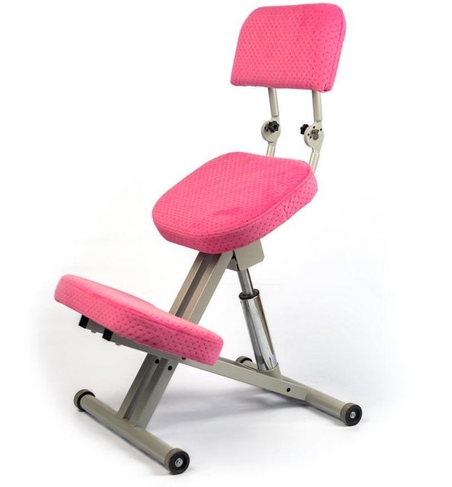 Коленный стул ProStool розового цвета