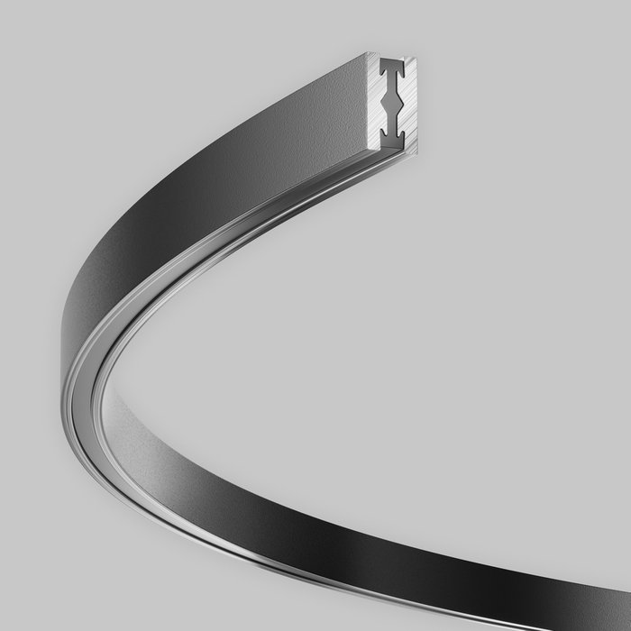 Шинопровод накладной/подвесной Technical TRX154-2SR-D1200-B Busbar trunkings Flarity Магнитная модульная трековая система FLARITY - лучшие Шинопровод в INMYROOM