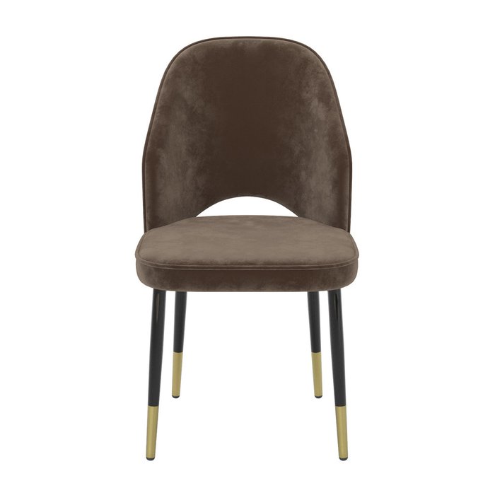 Стул Скарлет с кантом коричневого цвета - купить Обеденные стулья по цене 6700.0