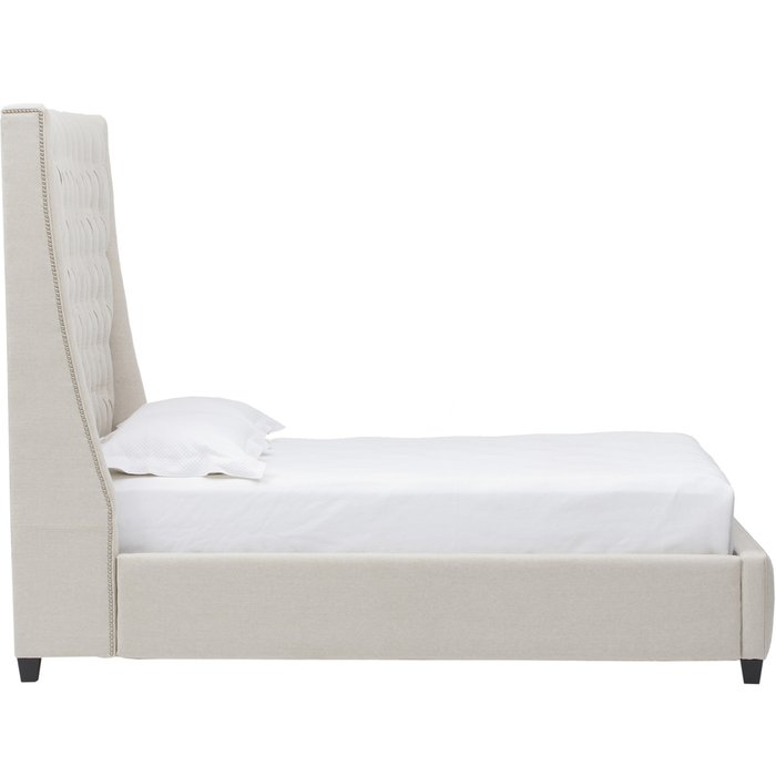 Кровать Ada бежевого цвета 160х200  - лучшие Кровати для спальни в INMYROOM