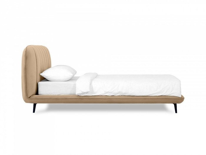 Кровать Amsterdam 160х200 светло-коричневого цвета - лучшие Кровати для спальни в INMYROOM