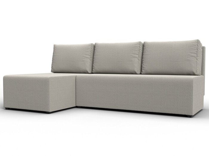 Угловой диван-кровать Поло бежевого цвета левый Угловой диван-кровать Поло бежевого цвета левый