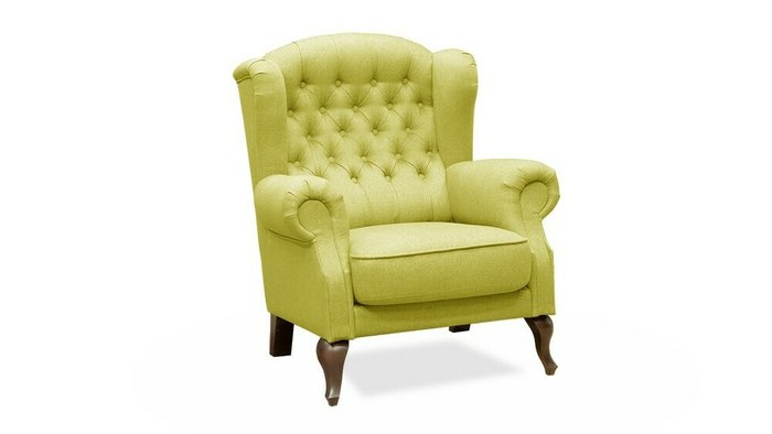 Кресло Адара горчичного цвета - лучшие Интерьерные кресла в INMYROOM