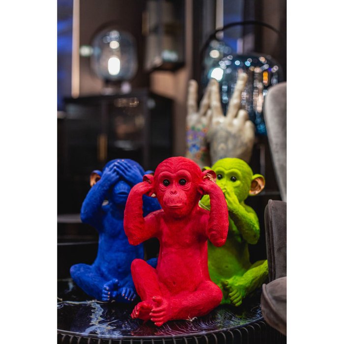 Копилка Monkey зеленого цвета - купить Фигуры и статуэтки по цене 15470.0