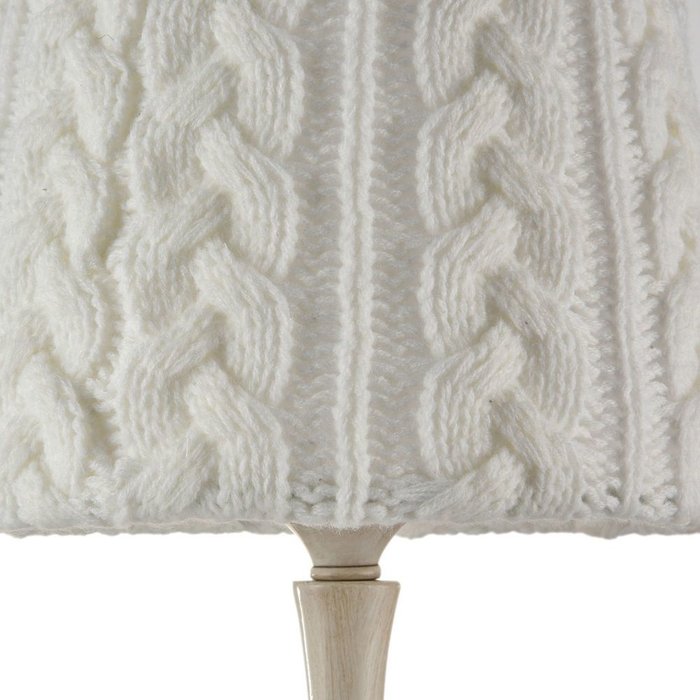 Настольная лампа Lana с абажуром белого цвета - лучшие Настольные лампы в INMYROOM