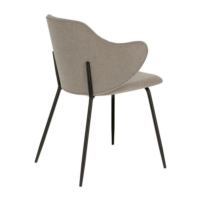 Стул Suanne светло-серого цвета - лучшие Обеденные стулья в INMYROOM