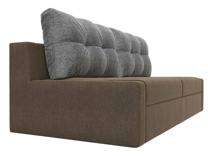 Прямой диван-кровать Мартин коричневого цвета - лучшие Прямые диваны в INMYROOM